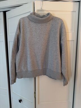 CALIA by Carrie Underwood Heather Gray Mock Neck Sweatshirt